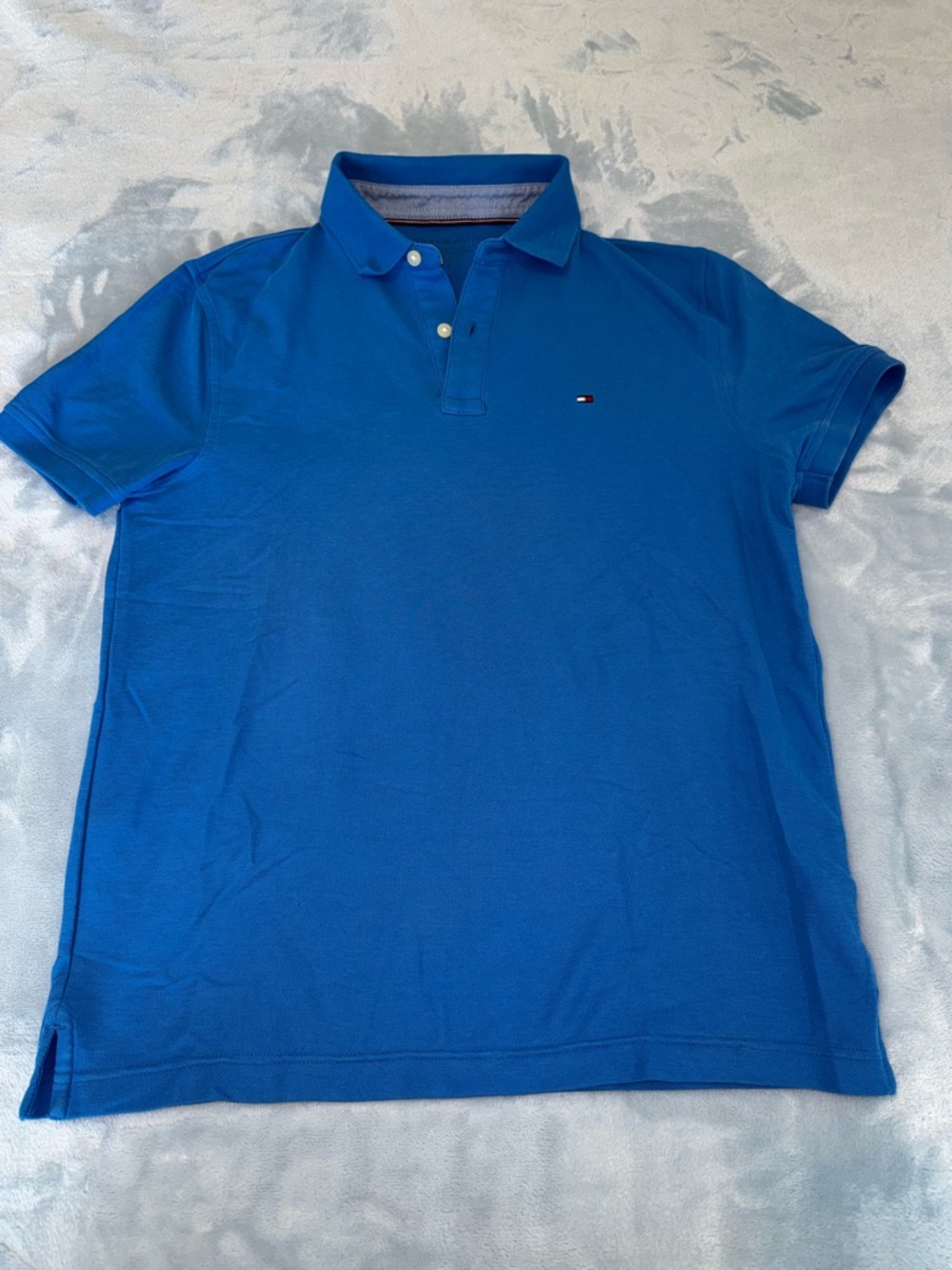 Tommy Hilfiger Men’s Royal Blue Short Sleeve Polo